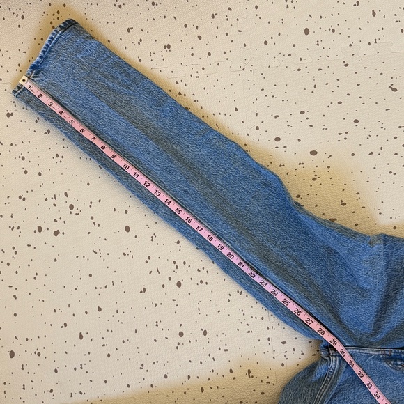 💘 ABERCROMBIE & FITCH - 27/4R ‘90s STRAIGHT ULTRA HIGH RISE - Picture 6 of 6